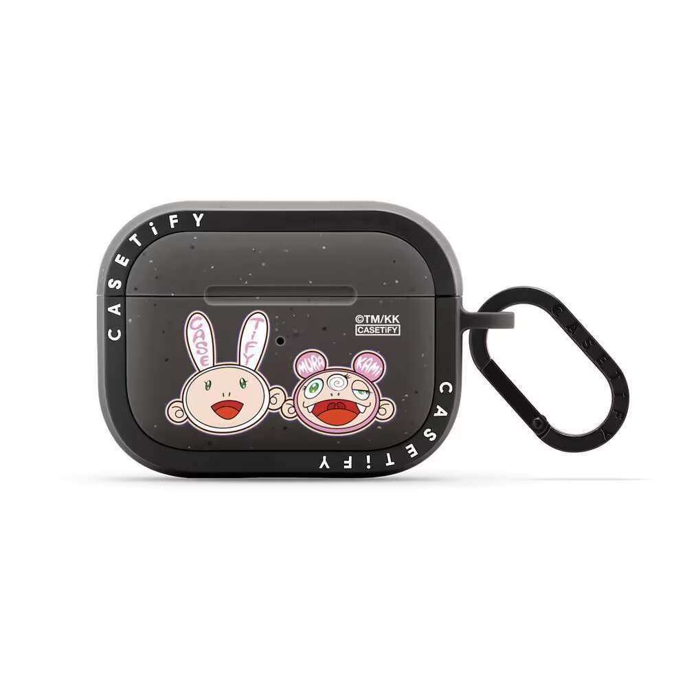 Takashi Murakami Series กระเป๋าเก็บหูฟัง Frosted หูฟังป้องกันกรณีหูฟังกันกระแทกหูฟังบลูทูธเคสป้องกัน