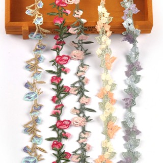 .Ribbon ลายดอกไม้ กว้าง 40/34 มม., 1 หลา สำหรับงาน DIY และกา…