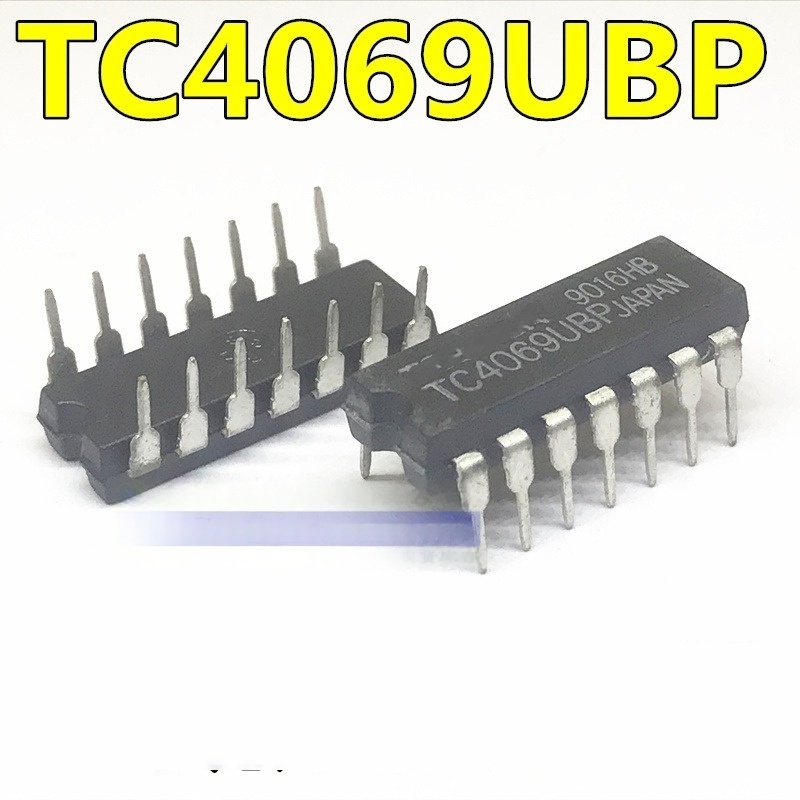 ชิป TC4069UBP TC4069BP ชิป DIP-14 In-Line