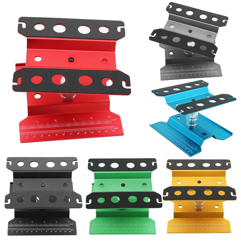ALYX รีโมทคอนโทรลรถโลหะยกตารางสถานีซ่อมปรับประกอบแพลตฟอร์ม Shunting สําหรับ 1/12 1/10 1/8 Rc รถบรรทุกเครื่องมือ