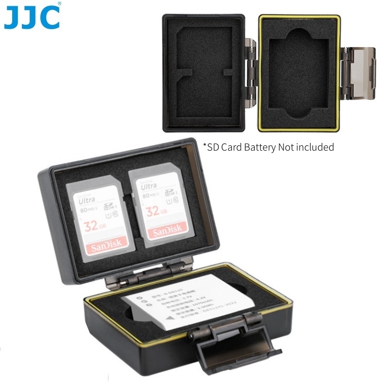 JJC Ricoh DB-110 Battery Case แบตเตอรี่สําหรับ Ricoh GR3 GR3x GR III GR IIIx GR3 HDF พร้อมช่องเสียบก