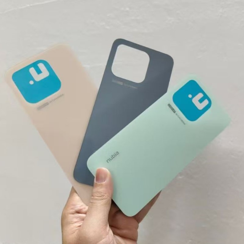 สําหรับ ZTE Blade V70 / nubia V70 / Axon 70 ฝาหลังแบตเตอรี่กระจกด้านหลังแผงประตูกรณีอะไหล่ซ่อม