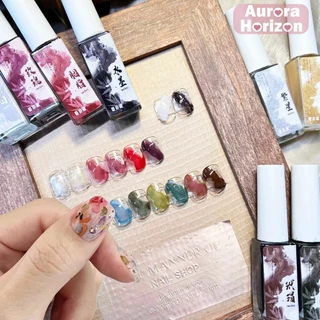 พร้อมส่งในกรุงเทพฯ สีทาเล็บ 15สี บรรจุแบบแบ่งขวด สีสวยสดโทนพาสเทล น้ำยาทำลายหินอ่อน Diy ใช้เพ้นท์ได้ง่ายและสะดวก วาดภาพ ทำลายอาร์ต