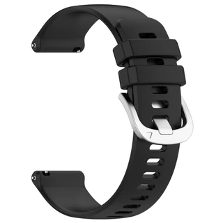 สายรัดซิลิโคนยางกีฬา 20mm สำหรับ Garmin Vivoactive 5 / Vivoactive 6 / Vivoactive 3 Music/ Forerunner 570 42mm / 70/170/55/165/245/645/158/168 / Approach S50