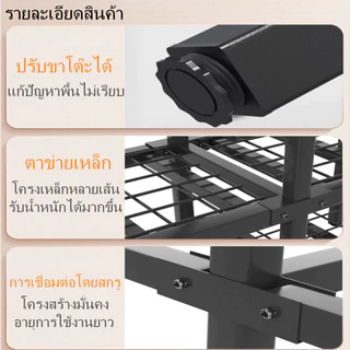 LEEGO ตู้เสื้อผ้าโลหะผสมท่อแบน 30 มม. ท่อสี่เหลี่ยมหนาแข็งแรงและทนทาน 215 ซม. ขนาดใหญ่สามารถรับน้ำหนักได้ 1000 + กิโลกรัม