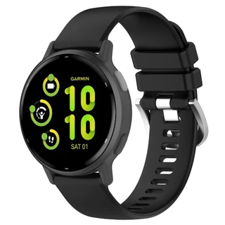 สายรัดซิลิโคนยางกีฬา 20mm สำหรับ Garmin Vivoactive 5 / Vivoactive 6 / Vivoactive 3 Music/ Forerunner 570 42mm / 70/170/55/165/245/645/158/168 / Approach S50