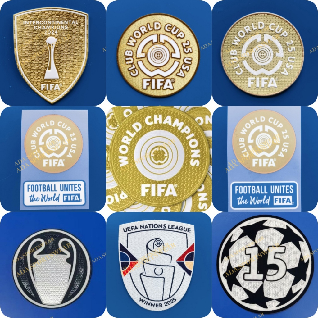 แพทช์ใหม่สำหรับเสื้อบอล FIFA Club World Cup, UEFA Nations League และ Ligue 1