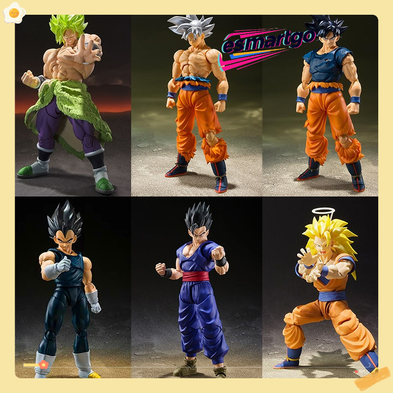 ​​หุ่นแอคชั่น Dragon Ball S.H.Figuarts​​ ​​โกคู / เบจิต้า / ทรังคซ์ / ซุปเปอร์ไซย่าโบรลี่​