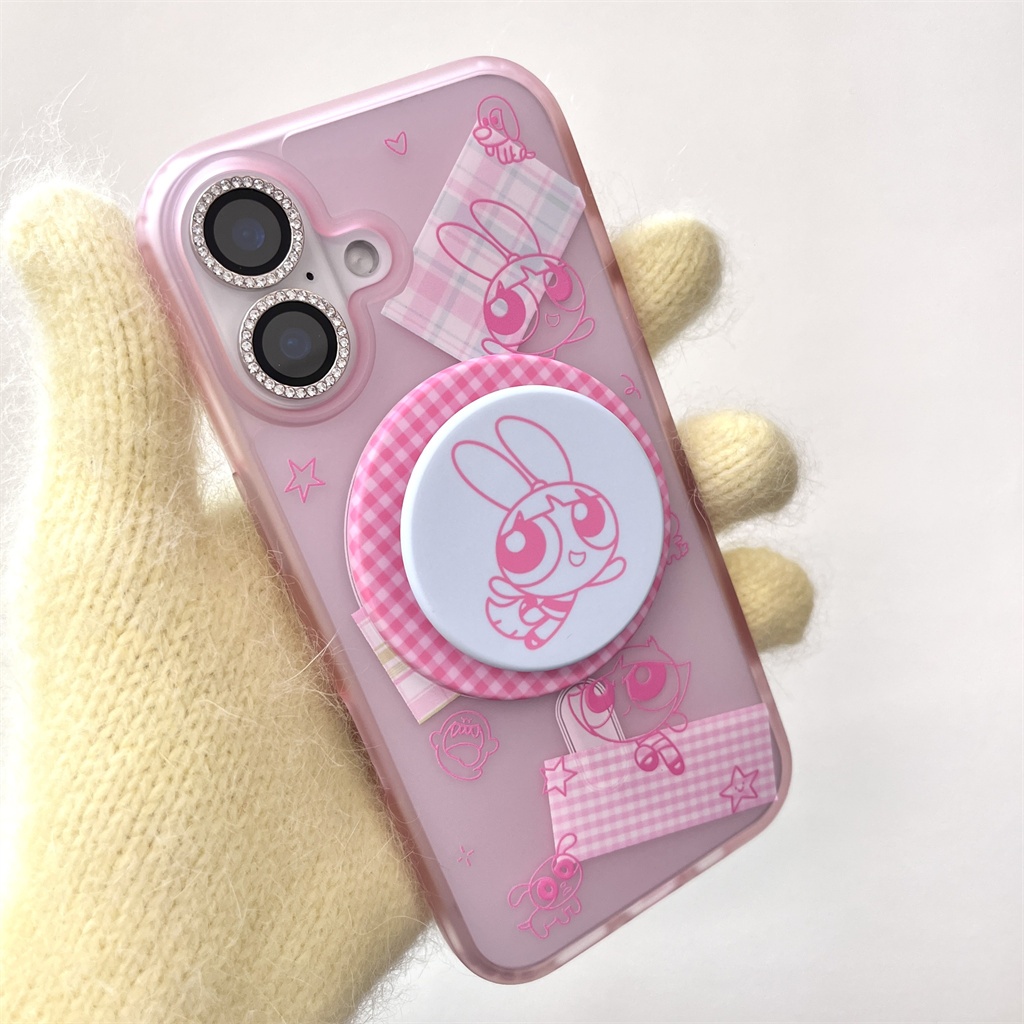 สําหรับ iphone Case 16 Pro Max 15 Pro Max 14 Pro Max เคสโทรศัพท์ Powerpuff Girls