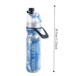 ขวดน้ําสเปรย์ ขวดเดินทาง Drinkware แบบพกพา 500ML ถ้วยสเปรย์ PE เครื่องดื่มสเปรย์ถ้วย กีฬาฟิตเนส ถ้วยน้ําฤดูร้อน