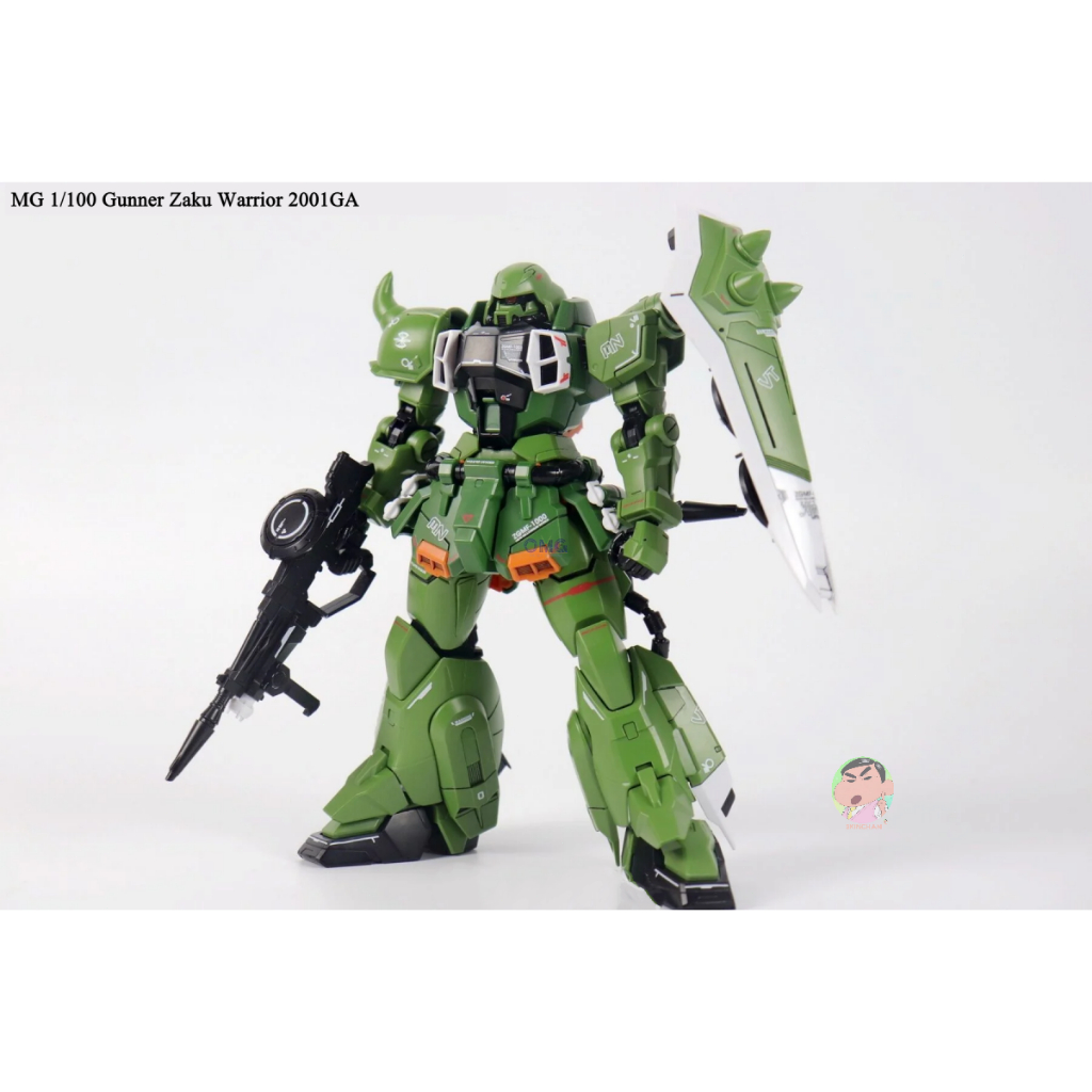 Phantom Model MG 1/100 Gunner Zaku Warrior (Green Ver.) 2001GA Model Kit
