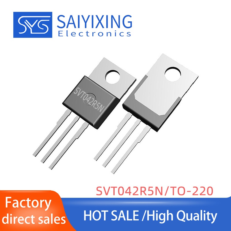 10PCS Original SVT042R5NT 042R5NT TO-220 MOSFET 174A Field Effect Tube