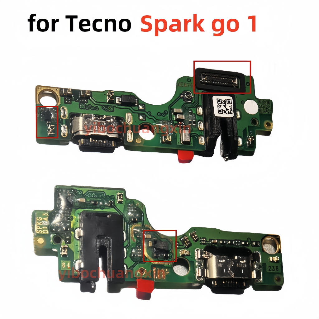 แพรตูดชาร์จ (Charging Port Flex )  เหมาะสําหรับ Tecno Spark go 1 พอร์ตชาร์จ USB