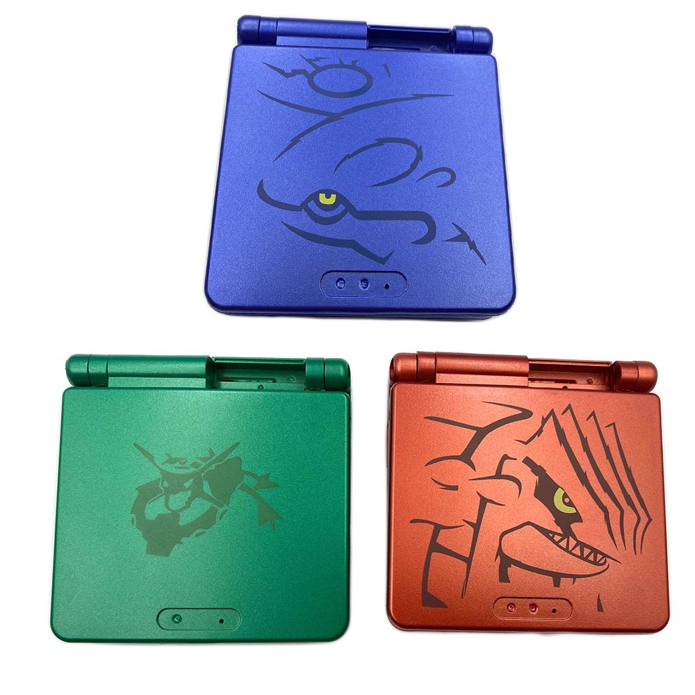 เต็มใหม่เปลี่ยนเปลือกหอยพร้อมปุ่มแผ่นยางสําหรับ Gameboy Advance SP Shell สําหรับ GBA เกมคอนโซลเชลล์
