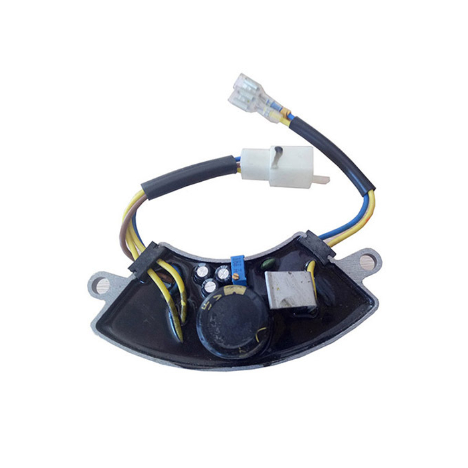 AVR 7KW เครื่องกําเนิดไฟฟ้าตัวควบคุมแรงดันไฟฟ้าเฟสเดียวตัวควบคุมแรงดันไฟฟ้าเอาต์พุตตัวควบคุมแรงดันไฟ