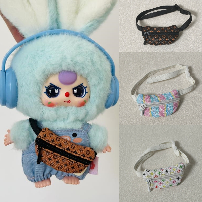 ตุ๊กตาอุปกรณ์เสริมสําหรับ Lab-V1 V2 V3/Baby สาม Mini Macaron/DIMOO WORLD หัวเข็มขัดสายคล้องไหล่กระเป