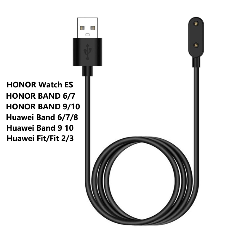 สายชาร์จแม่เหล็กสําหรับ Honor Smart Band 6 7 9 10 นาฬิกา ES Huawei Band 8 9 10 Fit 2/3