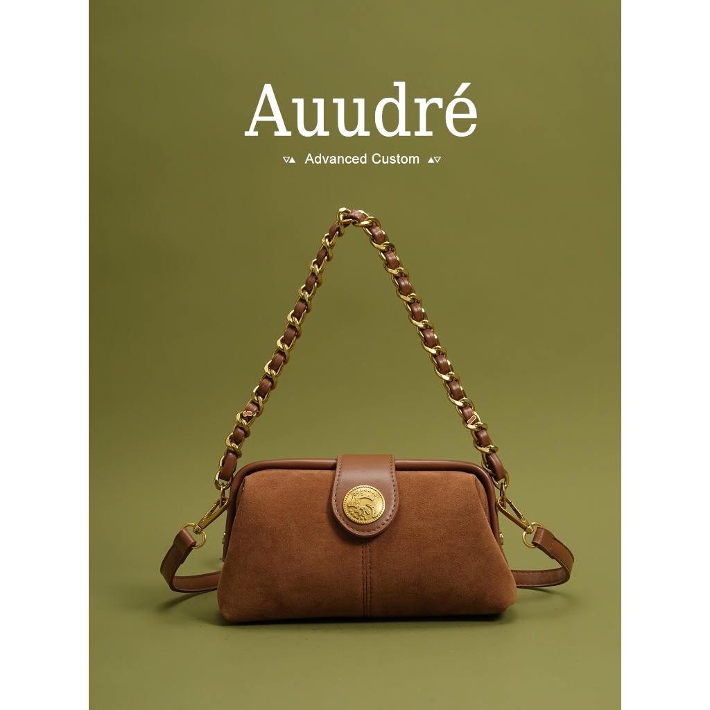 กระเป๋าสะพายข้างผู้หญิง Auudre สไตล์คลาสสิก