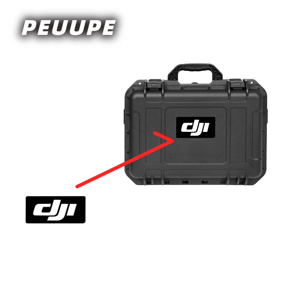 เหมาะสําหรับ DJI NEO All-Match ความปลอดภัยกล่องป้องกันการระเบิดกล่องป้าย DJI Mini 4 Pro/Air 3/Mini 3 Pro/FLIP Drone กล่องเก็บสติกเกอร์อุปกรณ์เสริม