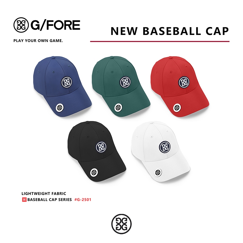 ใหม่ G/FORE Golf Cap ผู้ชายและผู้หญิงฤดูร้อนสไตล์มืออาชีพหลายสีกอล์ฟกีฬาหมวกป้องกันแสงแดด