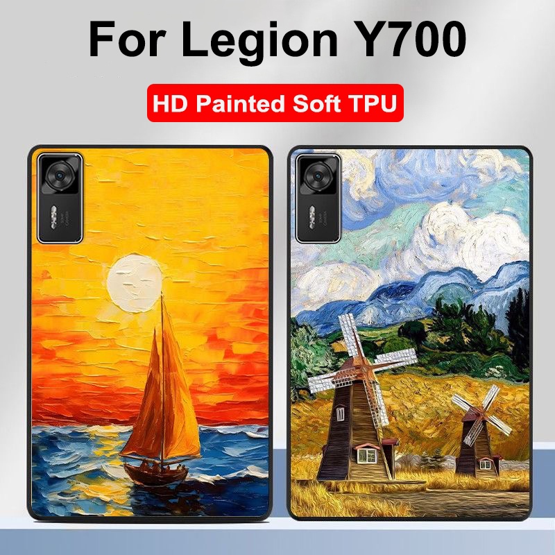 กรณีที่กําหนดเองสําหรับ Legion Y700 2025 กรณีปกหลังสําหรับ Lenovo Legion Y700 2023 2nd 3rd 4th กรณีแ
