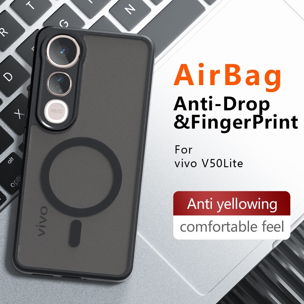 เคสสําหรับ vivo V50 Lite V50Lite vivoV50Lite vivoV50 5G เคสโทรศัพท์ขอบนุ่มฮาร์ดด้านหลังกันกระแทกปลอกป้องกันรอยขีดข่วน