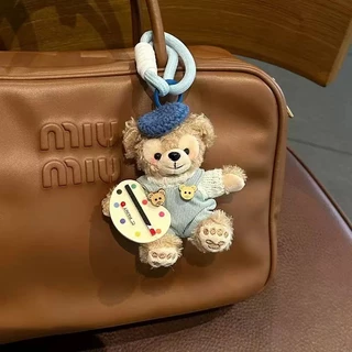 แฟชั่นน่ารักตุ๊กตาหมีตุ๊กตาจี้ตุ๊กตาพวงกุญแจจี้กระเป๋าเป้จี้กุญแจรถ กุญแจกระเป๋าเป้ตุ๊ น่ารักสามารถเป็นของขวัญหรือของขวัญวันเกิด