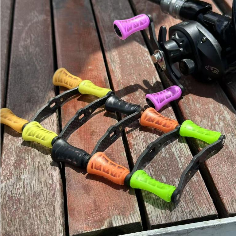 Slp สําหรับ daiwa abu Shimano 85 มม.ล้อหยดน้ําคาร์บอนไฟเบอร์แขนโยกอุปกรณ์ตกปลาอุปกรณ์ตกปลา DIY