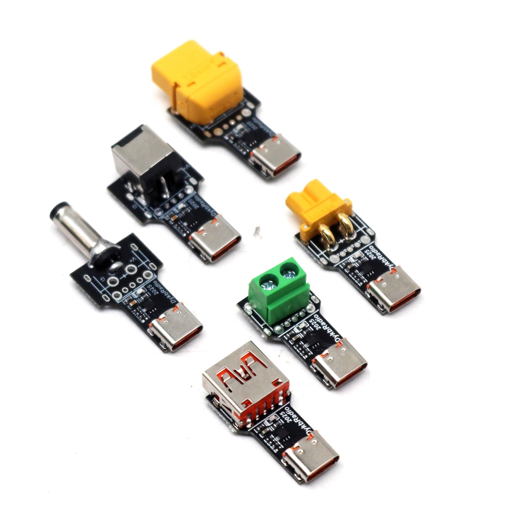 PD3.1 140W 5A USB TYPE-C PD Decoy แรงดันไฟฟ้า Triggers อะแดปเตอร์ PD3.0 5V 9V 12V 15V 20V 28V 48V DC