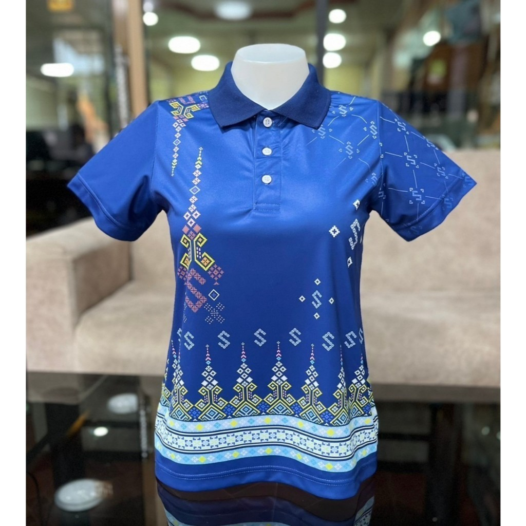 เสื้อโปโลลายไทย Micro-End Premium - เนื้อผ้าเย็นสบาย ไม่อมเหงื่อ