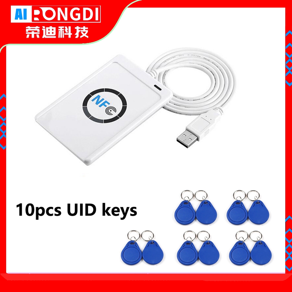13.56MHz M1 เครื่องอ่านการ์ด Writer RFID เครื่องถ่ายเอกสาร Duplicator NFC RFID เครื่องอ่านการ์ดอัจฉร