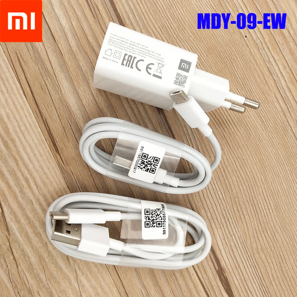 XIAOMI 5V 2A Charger MDY-09-EW EU Travel Charge Power Adapter Micro USB/Type C สําหรับ Mi 5 6X 4X A3