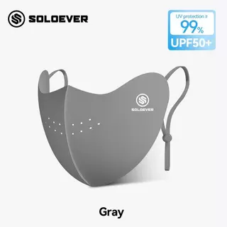 【TH Delivery】SOLOVER มาส์กกันแดด UPF50+ ช่วยลดเลือนริ้วรอยบนใบหน้าและปกป้องผิวจากรังสียูวี เหมาะสำหรับใช้กลางแจ้ง