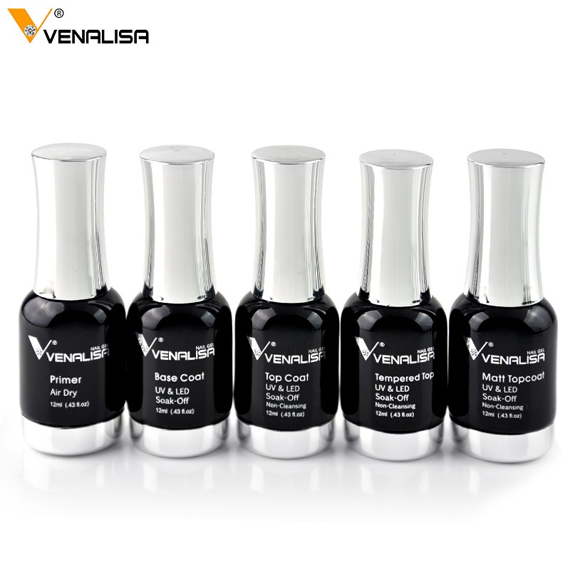 ของแท้ Venalisa 12 ml เบส ท็อป เบสเจลทาเล็บ ท็อปเจล เคลือบเล็บเจล เบสโค้ท ท็อปโคทเล็บ สีเล็บเจล 100% - รูปที่ 6