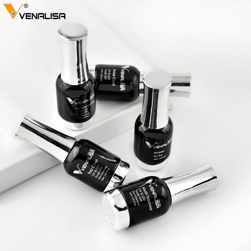 ของแท้ Venalisa 12 ml เบส ท็อป เบสเจลทาเล็บ ท็อปเจล เคลือบเล็บเจล เบสโค้ท ท็อปโคทเล็บ สีเล็บเจล 100% - รูปที่ 5