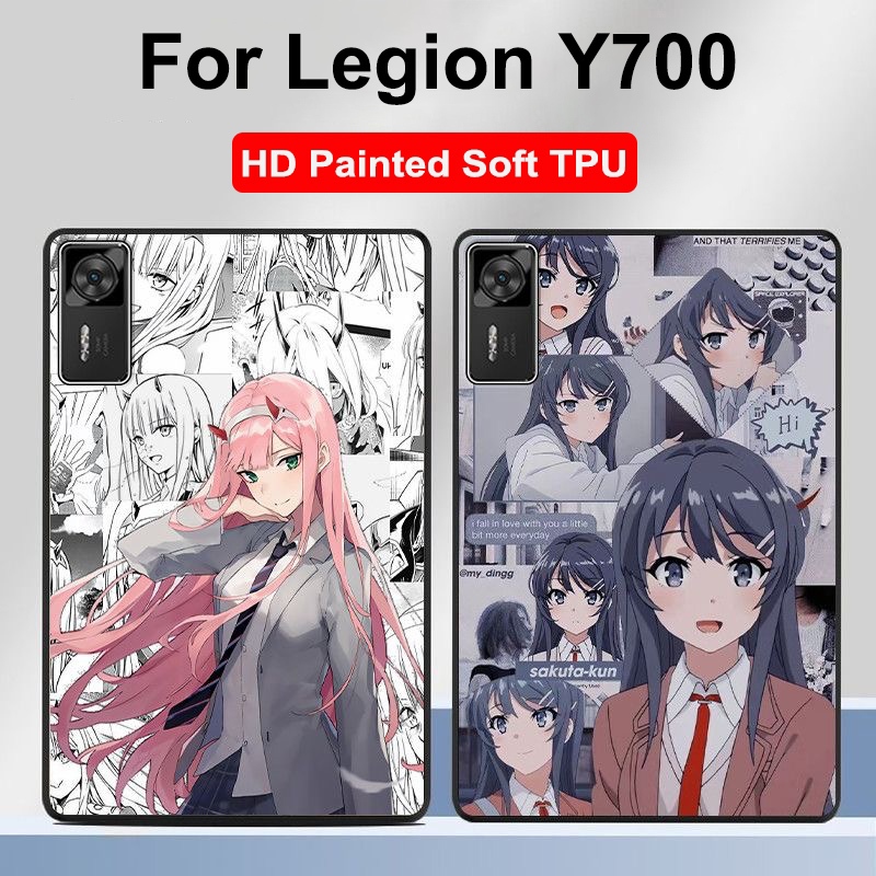 สําหรับ Legion Y700 4th 2025 กรณีปกหลังสําหรับ Lenovo Legion Y700 2023 2nd 3rd 2025 กรณีแท็บเล็ต Y70