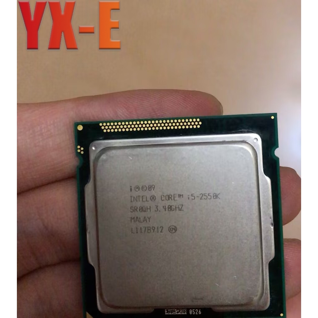 2nd Gen Core i5-2550K LGA 1155 โปรเซสเซอร์ CPU SR0QH 3.4GHz Quad Core 95W คอมพิวเตอร์เดสก์ท็อป
