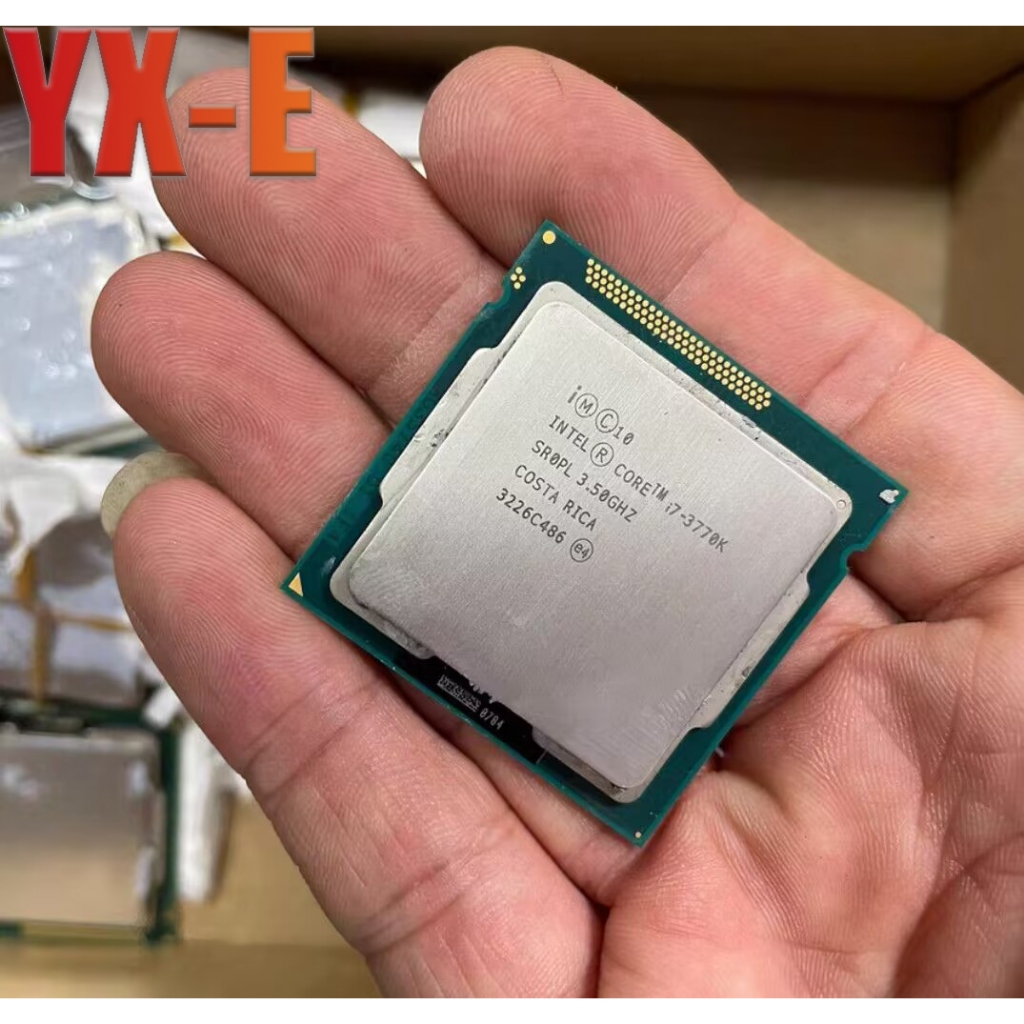 Upgrade Gaming CPU 3rd Gen Core i7-3770K LGA1155 CPU โปรเซสเซอร์ 3.5GHz Quad Core 8M คอมพิวเตอร์เดสก