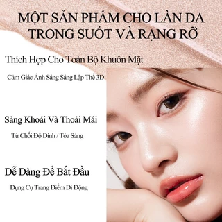 VEECCI ไฮไลท สติ๊ก ชิมเมอร์ อเนกประสงค์ ใบหน้า สามมิติ รายวัน แต่งหน้า แบบพกพา
