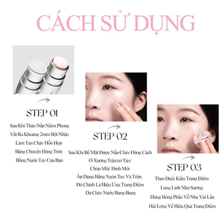 VEECCI ไฮไลท สติ๊ก ชิมเมอร์ อเนกประสงค์ ใบหน้า สามมิติ รายวัน แต่งหน้า แบบพกพา