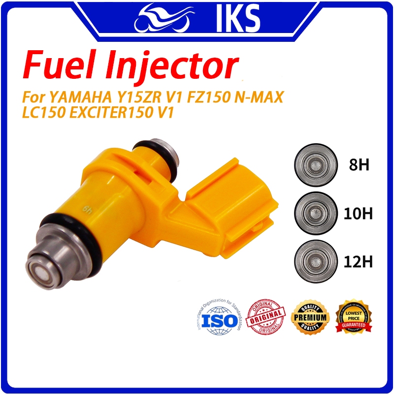 IKS Racing หัวฉีดน้ํามันเชื้อเพลิงหัวฉีด 6/8/10/12 หลุม N-MAX LC150 Y15ZR V1 FZ150 NMAX M SLAZ EXCIT