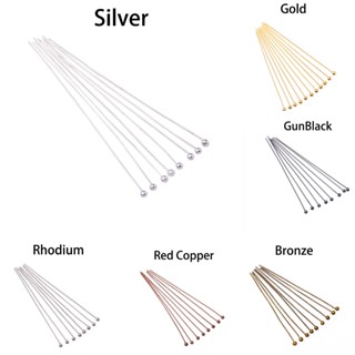 St.kunkka 200 ชิ้น โลหะหัวบอล หมุด เฮดพิน อายพิน อุปกรณ์ร้อย…