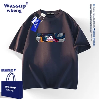 【จัดส่งเร็ว 48 ชม.】เสื้อเชิ้ต NASA ผ้าฝ้ายระบายอากาศดี แฟชั่นแบรนด์เนมสไตล์ไทย ใส่ได้ทั้งชายหญิง