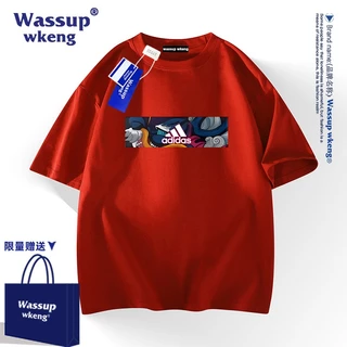 【จัดส่งเร็ว 48 ชม.】เสื้อเชิ้ต NASA ผ้าฝ้ายระบายอากาศดี แฟชั่นแบรนด์เนมสไตล์ไทย ใส่ได้ทั้งชายหญิง