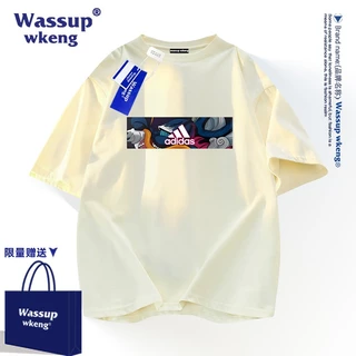 【จัดส่งเร็ว 48 ชม.】เสื้อเชิ้ต NASA ผ้าฝ้ายระบายอากาศดี แฟชั่นแบรนด์เนมสไตล์ไทย ใส่ได้ทั้งชายหญิง