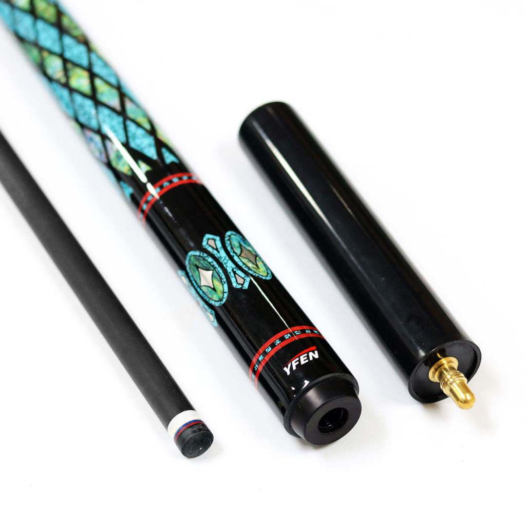 High-Tech Yfen เพลาฝังมือคาร์บอนไฟเบอร์สำหรับบิลเลียด ขนาด 11.5 มม.และ 12.5 มม.cue extender M11