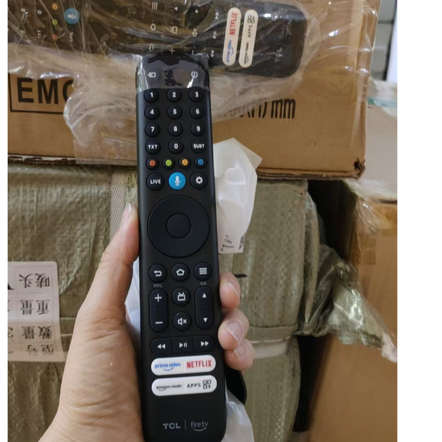 ใหม่ TCL RC833 CUB1 RC833 CKB3 สําหรับ TCL สมาร์ท Voice TV รีโมทคอนโทรล 43PF650 ใหม่ RC833 GUB1 เสีย