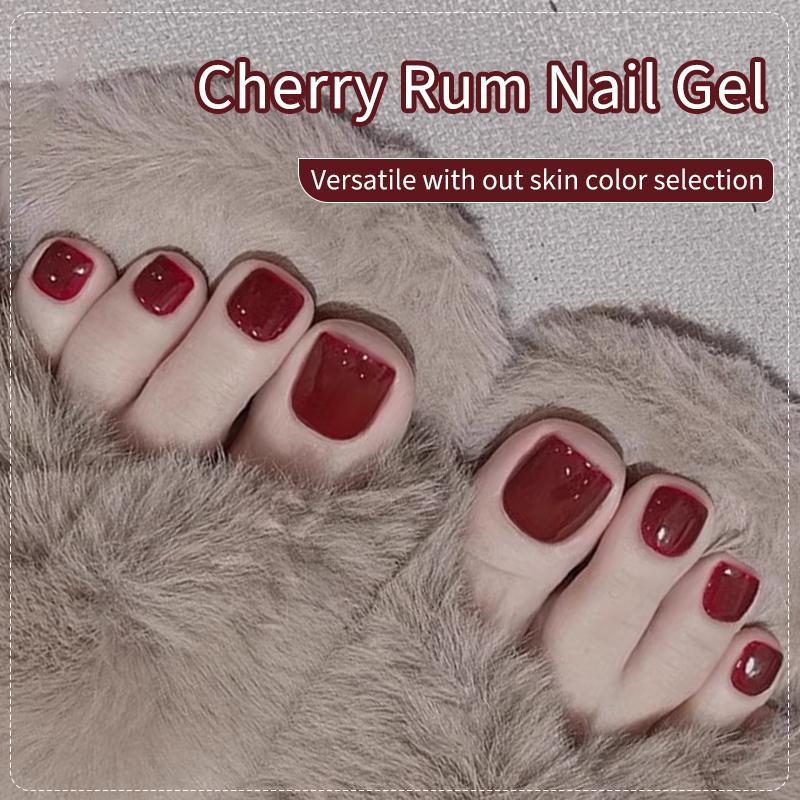 ANNIES Cherry Nail Polish 15ml, เจลแต่งเล็บ, แสงเรืองแสง Quick-Drying