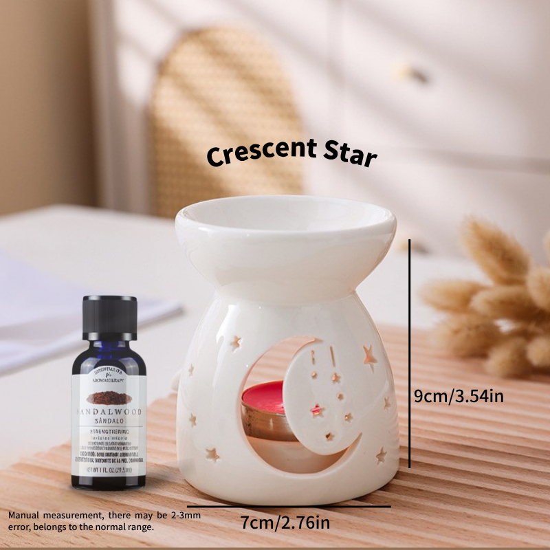 เตาอโรมา / เทียนทีไลท์ / เตาน้ํามันธูป / ขี้ผึ้งละลาย / 香 / เตาน้ํามันหอม / เตาเทียนอโรมา 香精油