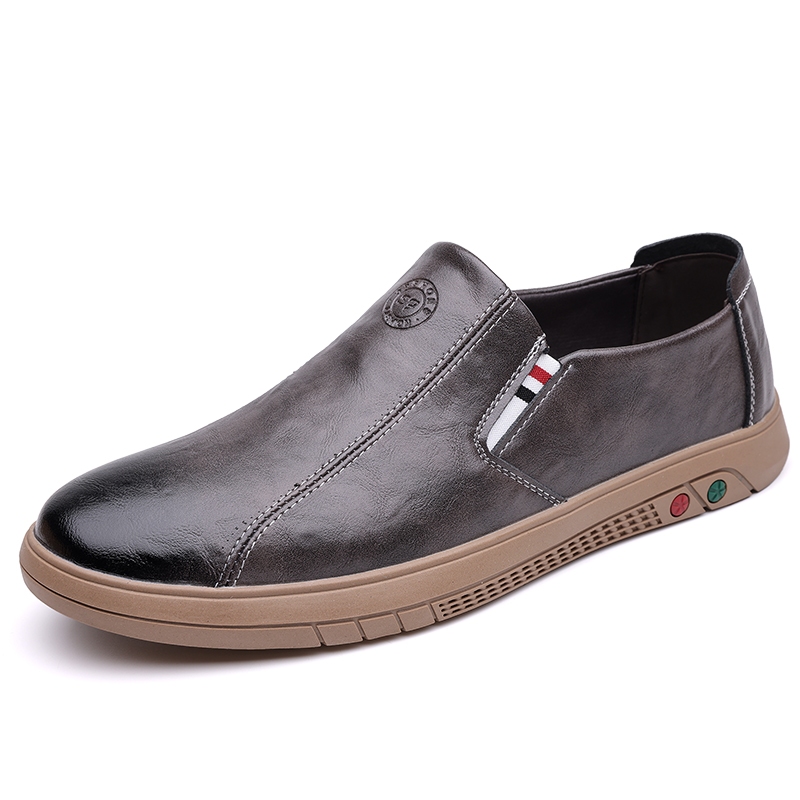 Men's Leather Loafers Male Casual Genuine Leather Loafers